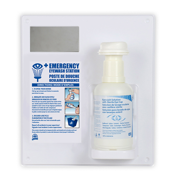 Image STATION DOUCHE OCULAIRE AVEC BOUTEILLE REMPLIE 500ML